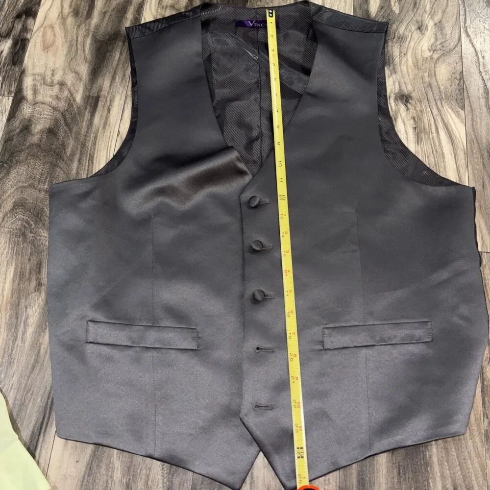 2pc Vinci Made In Italy Suit Vest And Blazer Pre Owned In Great Condition